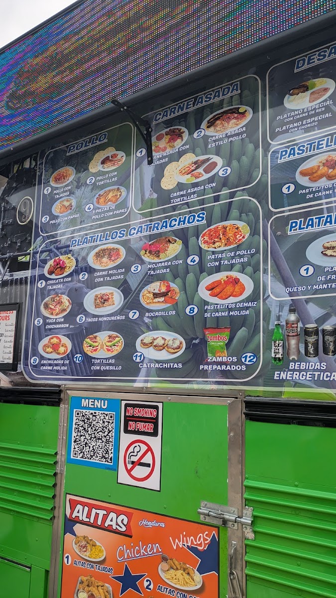 Menu Baleadas Express (Food Truck)-9